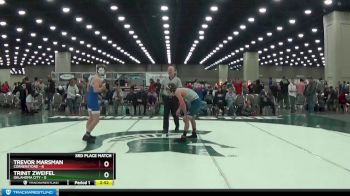 133 lbs Placement (4 Team) - Trevor Marsman, Cornerstone vs Trinit Zweifel, Oklahoma City