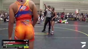 155 lbs Round 4 (10 Team) - Vivienne Legato, WOW vs Ly`Jah Grant, Ares