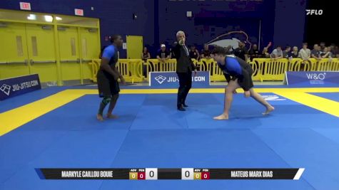 Mateus Marx Dias vs Markyle Caillou Bouie 2025 Pan IBJJF Jiu-Jitsu No-Gi Championship
