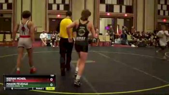 138 lbs Round 3 (6 Team) - Kieran McNeil, BTWC vs Mason Feudale, Michigan Mafia