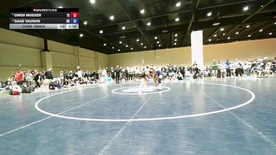 135 lbs Cons. Semis - Gwen Musser, TX vs Gage Vaughn, OK