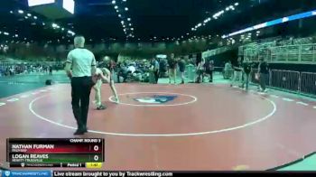 145 lbs Champ. Round 3 - Nathan Furman, Palm Bay vs Logan Reaves, Hewitt-Trussville