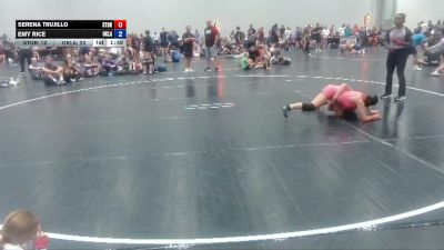 108 lbs Round 4 (10 Team) - Emy Rice, Oklahoma Mafia vs Serena Trujillo, Storm