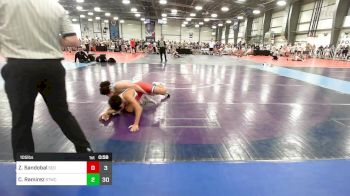 105 lbs Rr Rnd 1 - Ziggy Sandobal, SEO Wrestling Club vs Christian Ramirez, Shore Thing Surf