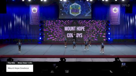 Mount Hope Cowboys [2022 Tiny Mite Show Cheer 1 LTD] 2022 Pop Warner National Cheer & Dance Championship