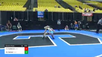 120 lbs Quarterfinal - Chris Calderon, Unattached 28 vs Mitchell Neiner, Unattached 63