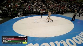 138 lbs Champ. Round 1 - Daxton Bonner, Wasatch vs Seth Steele, Salem Hills