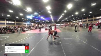 130 lbs Semifinal - Jason Meier, Central Coast Most Wanted vs Harmony Coronado-Lopez, Boom Wrestling