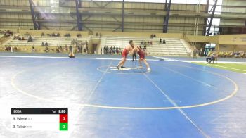 285A Rr Rnd 1 - Ryder Wiese, Oklahoma vs Bennett Tabor, Minnesota