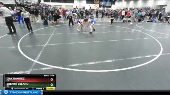 120 lbs Cons. Round 2 - Brenyn Delano, NE vs Izak Ramirez, CO