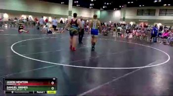 285 lbs Round 5 (6 Team) - Samuel Grimes, Tennessee Valley vs Jaxon Newton, Charlotte