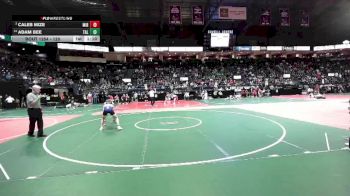 120 lbs Champ. Round 2 - Caleb Mize, MIRA vs Adam Bee, TAL2