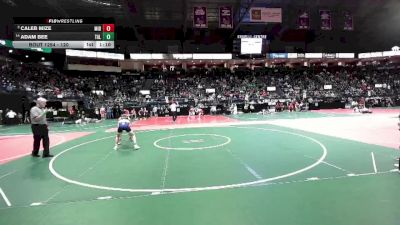 120 lbs Champ. Round 2 - Caleb Mize, MIRA vs Adam Bee, TAL2