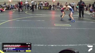 85 lbs Round 3 - Jameson McElmurray, Simmons Academy Of Wrestling vs Chase Skobler, Algonac Mat Rats