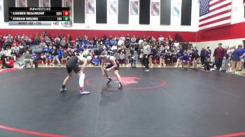 132 lbs 3rd Place Match - Jordan Meling, East Marshall/GMG vs Cannen Beaumont, Denver