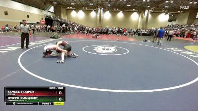 132B 3rd Place Match - Kamden Hooper, Odessa vs Joseph Jeanquart, Luxemburg-Casco