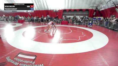 105 lbs Semis - Ayda Miller, Victory School Of Wrestling vs Teagan Earley