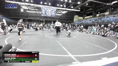 64 lbs Placement - Kyson Sides, Kansas Warriors 1 vs Ryker Byrd, Prodigy NDT