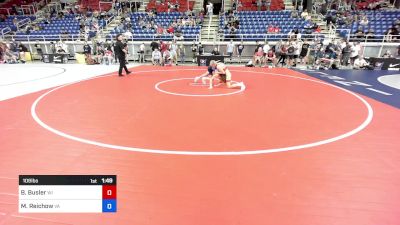 106 lbs Cons 64 #2 - Bryson Busler, WI vs Michael Reichow, VA