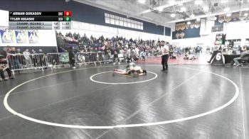 144 lbs Champ. Round 1 - Arman Gukasov, Granada Hills Charter vs Tyler Higashi, Schurr