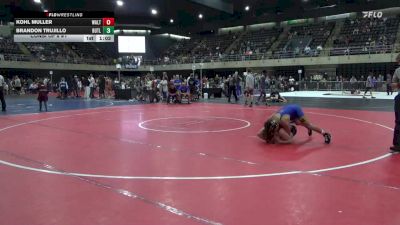 120 lbs Consi Of 8 #1 - Kohl Muller, Walton vs Brandon Trujillo, Butler