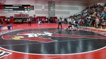 133 lbs Cons. Round 4 - Gavin Mortenson, Dawson-Boyd - Lac Qui Parle - Montevideo United vs Bryce Ness, Sauk Rapids-Rice