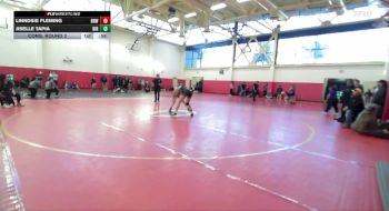 140 lbs Cons. Round 2 - Linndsie Fleming, Brawley vs Jiselle Tapia, Birmingham