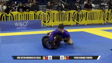 Pedro Henrique Ferreira vs João Victor Rodrigues De Souza 2025 Pan IBJJF Jiu-Jitsu No-Gi Championship