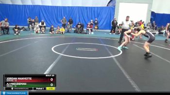 92 lbs Round 5 (10 Team) - Jordan Manyette, Gotcha vs AJ Freudeman, Medina