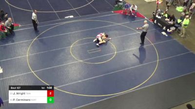 110 lbs Round Of 64 - Jake Wright, Trinity vs Paul Cerminaro, North Hills