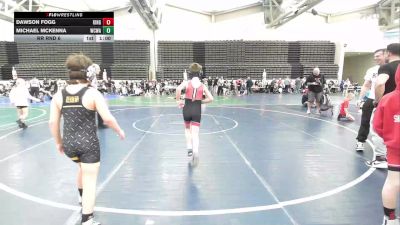 80 lbs Rr Rnd 6 - Dawson Fogg, Kingsway K-3 vs Michael McKenna, Wrecking Crew Wrestling Academy