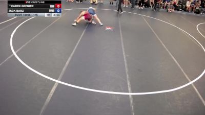 175 lbs Champ. Round 1 - Caden Grenier, Pinnacle vs Jack Barz, Pursuit Wrestling
