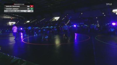 56 lbs Quarters - Zeivier Lindsay, Snow Wrestling Club vs Shiloh Frohling, Timpanogos Wrestling