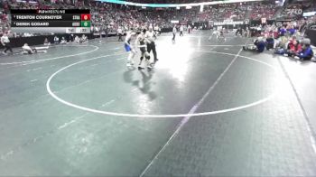 D3-120 lbs 3rd Place Match - Derek Godard, Auburndale vs Trenton Cournoyer, Stratford