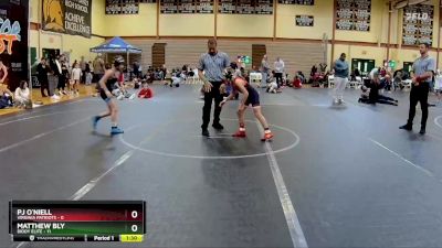 72 lbs Round 4 (10 Team) - Matthew Bly, Diddy Elite vs PJ O`Niell, Virginia Patriots