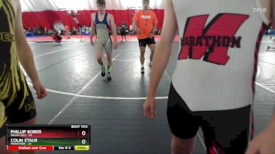 142-143 A Round 1 - Phillip Bober, Millie Lacs vs Colin Staus, Marathon