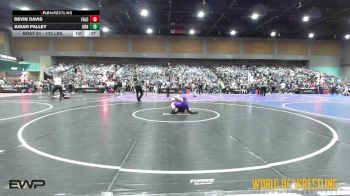 170 lbs Consi Of 32 #2 - Devin Davis, Falcon Wrestling vs Judah Palley, Ukiah