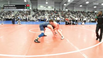 195 lbs Quarterfinal - Rock Shurette, TN vs Julian Rousseau, CT