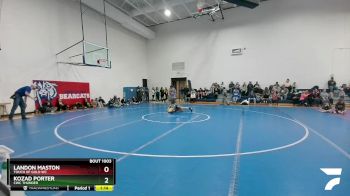 132-138 lbs Round 1 - Stryker Marvel, Eastside United vs Nolan Aultman, Camel Kids Wrestling