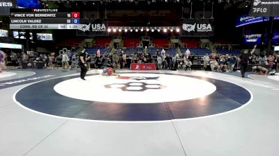 106 lbs Cons. Rd Of 32 - Vince Von Bernewitz, VA vs Lincoln Valdez, CO