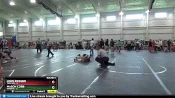 72 lbs Round 8 (10 Team) - John Krieger, Team 922 vs Mason Cobb, Patriots