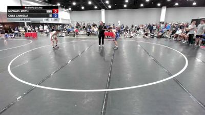 126 lbs Michael Keith, Team Wyoming White vs Cole Caniglia, Team Nebraska