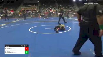 40 lbs Final - Shaylie Wilkins, Socal Grappling Club vs Suncera Dickman, Contenders Wrestling
