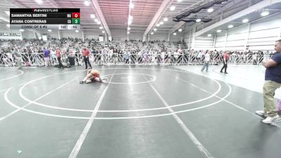 107 lbs Consi Of 8 #2 - Samantha Bertini, MA vs Ayana Contreras, CA