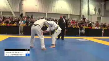 PEDRO PAULO D. SILVA vs RONALD ALLEN YAKERSON 2022 World Master IBJJF Jiu-Jitsu Championship