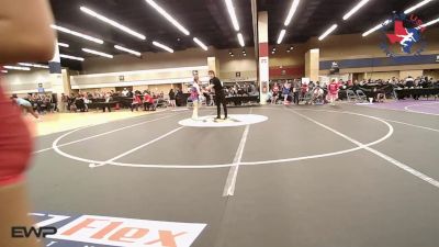 115 lbs Consi Of 8 #2 - Destiny Salinas, Texas vs Faith Gatlin, Texans Wrestling Club