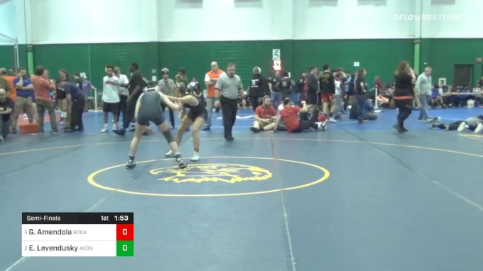 120 lbs Semifinal - Gianna Amendola, Rocky Point HS Rocky Point NY vs ...