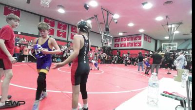 98 lbs Consi Of 8 #1 - Theodore Caldwell, Bookert T Washington vs Brock Christie, Hilldale