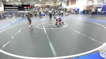 132 lbs Champ. Round 1 - Azuan Gonzales, Eisenhower vs Nathan Bretado, Norwalk