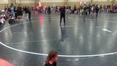 90 lbs Final - Michelle Frady, Not Plain Jane's - Purple vs Anna Mocco, Florida Elite Wrestling